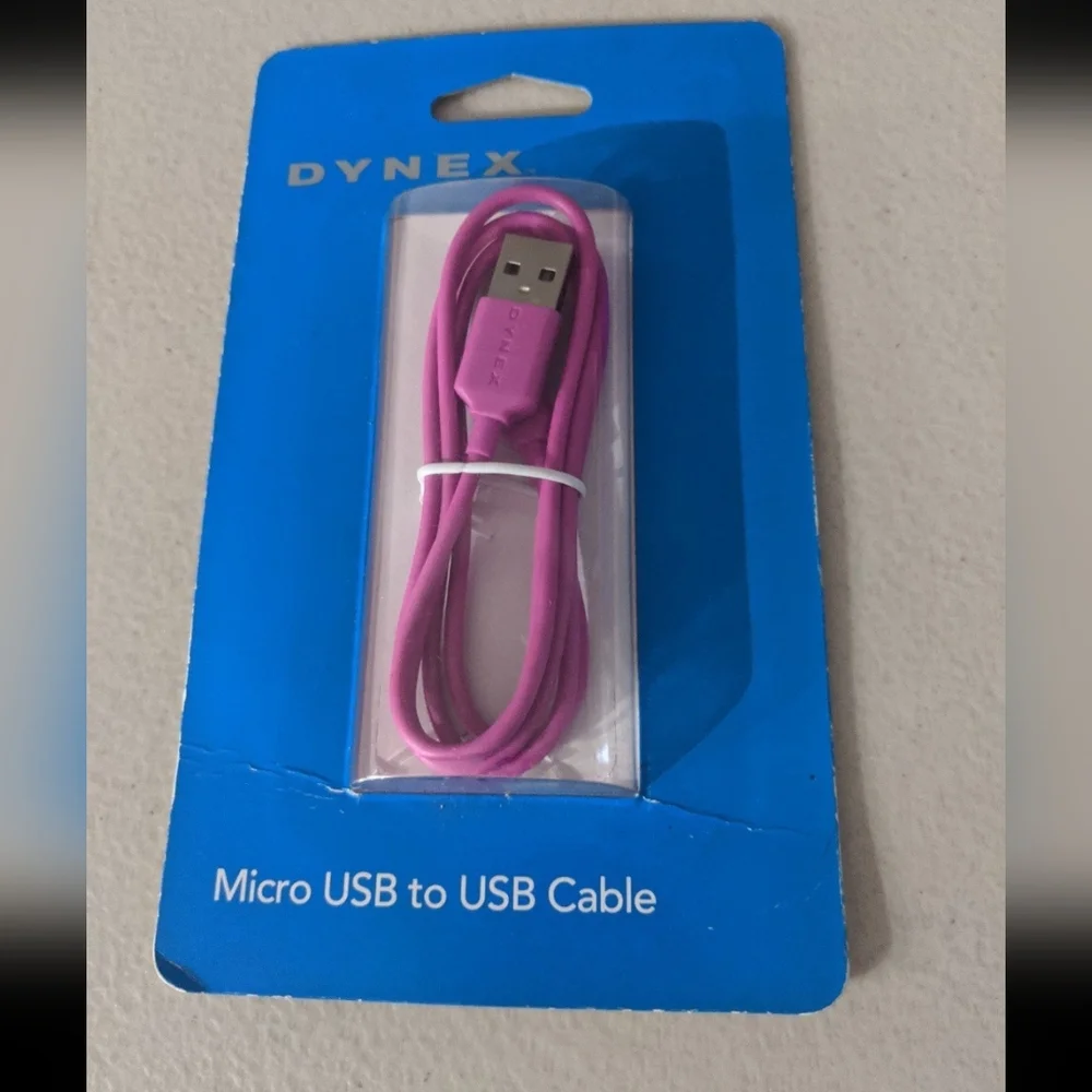 USB Cable Chord Phone Accessories Pink Electronics Gift